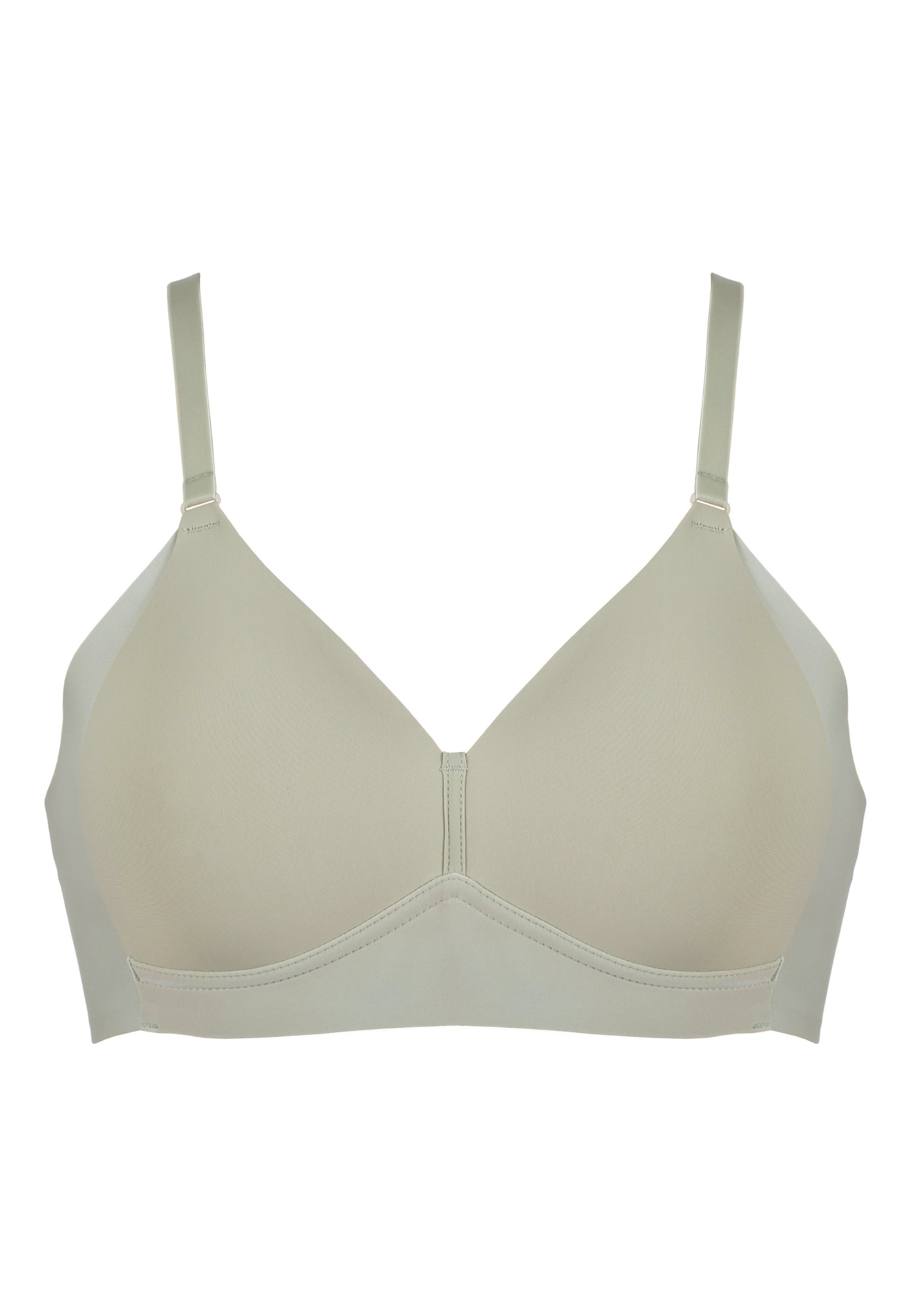 Voorzijde productafbeelding side smoother bh in de kleur pale greenshield van het merk Naturana