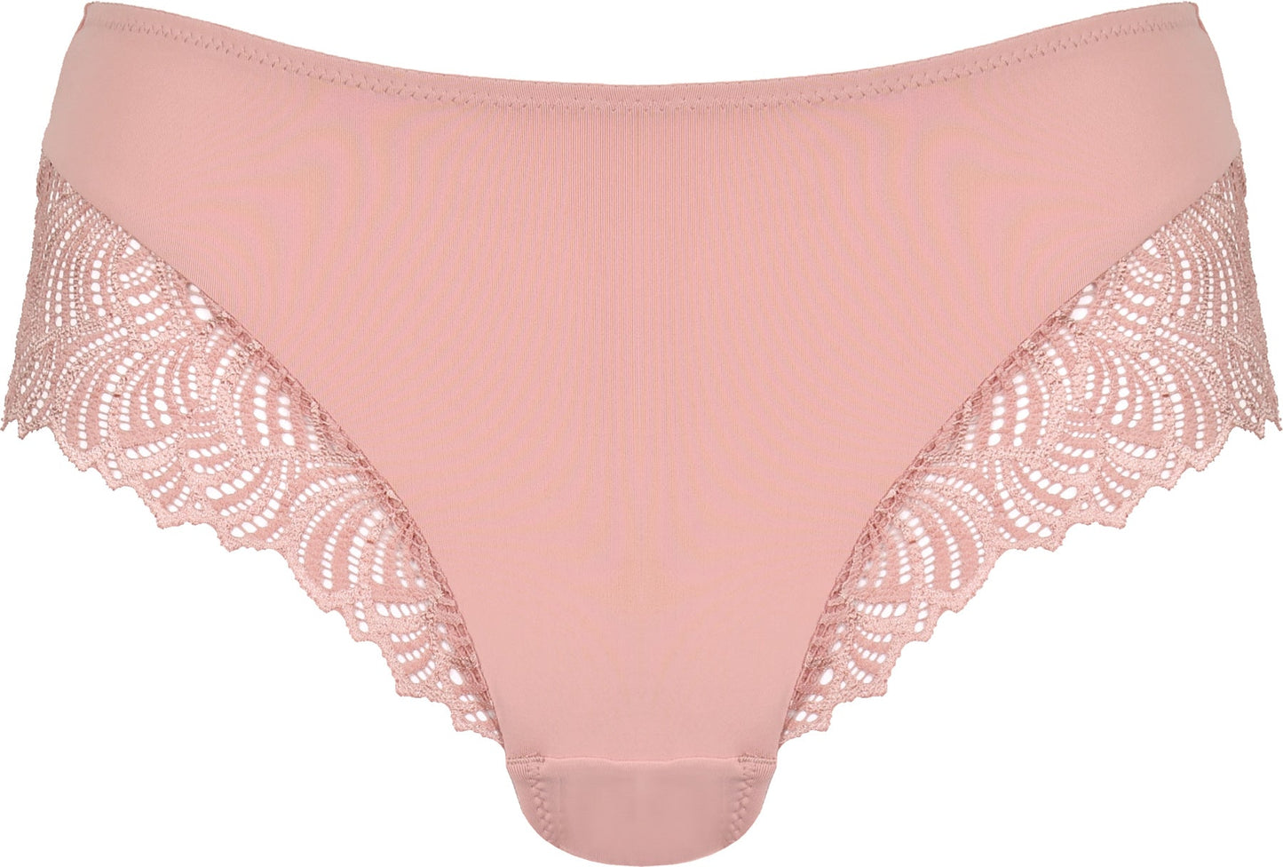 Voorzijde productafbeelding hipster met kant in de kleur pink rose van het merk Naturana