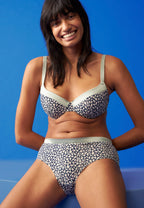 Slip met glansband