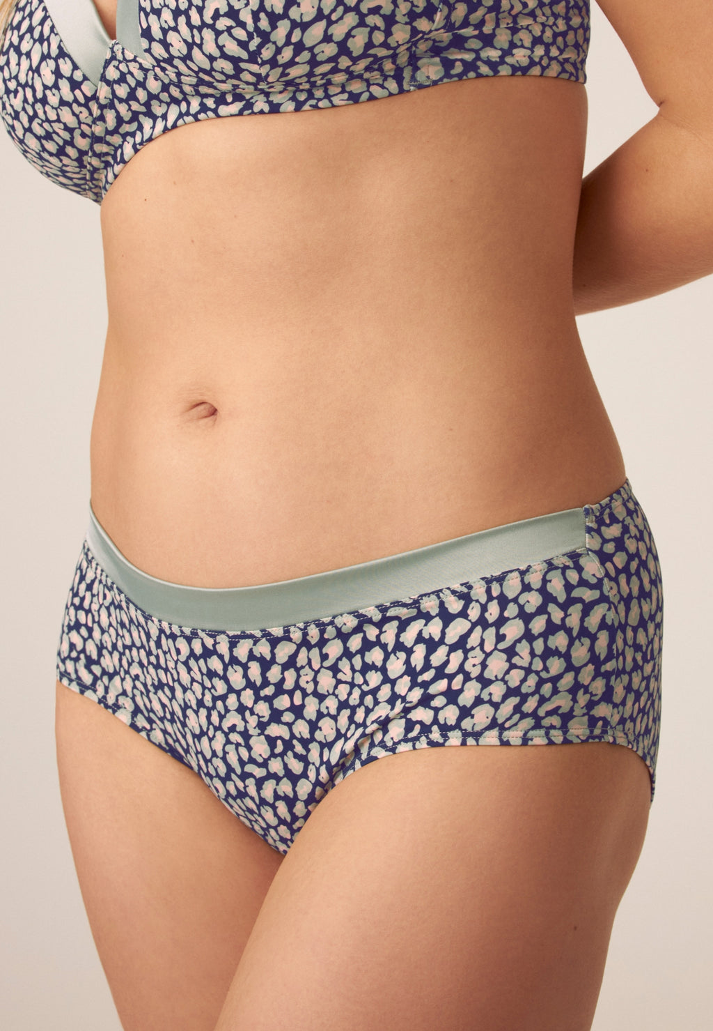 Slip met glansband