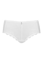 Voorzijde productafbeelding slip met kant in de kleur wit van het merk Naturana 