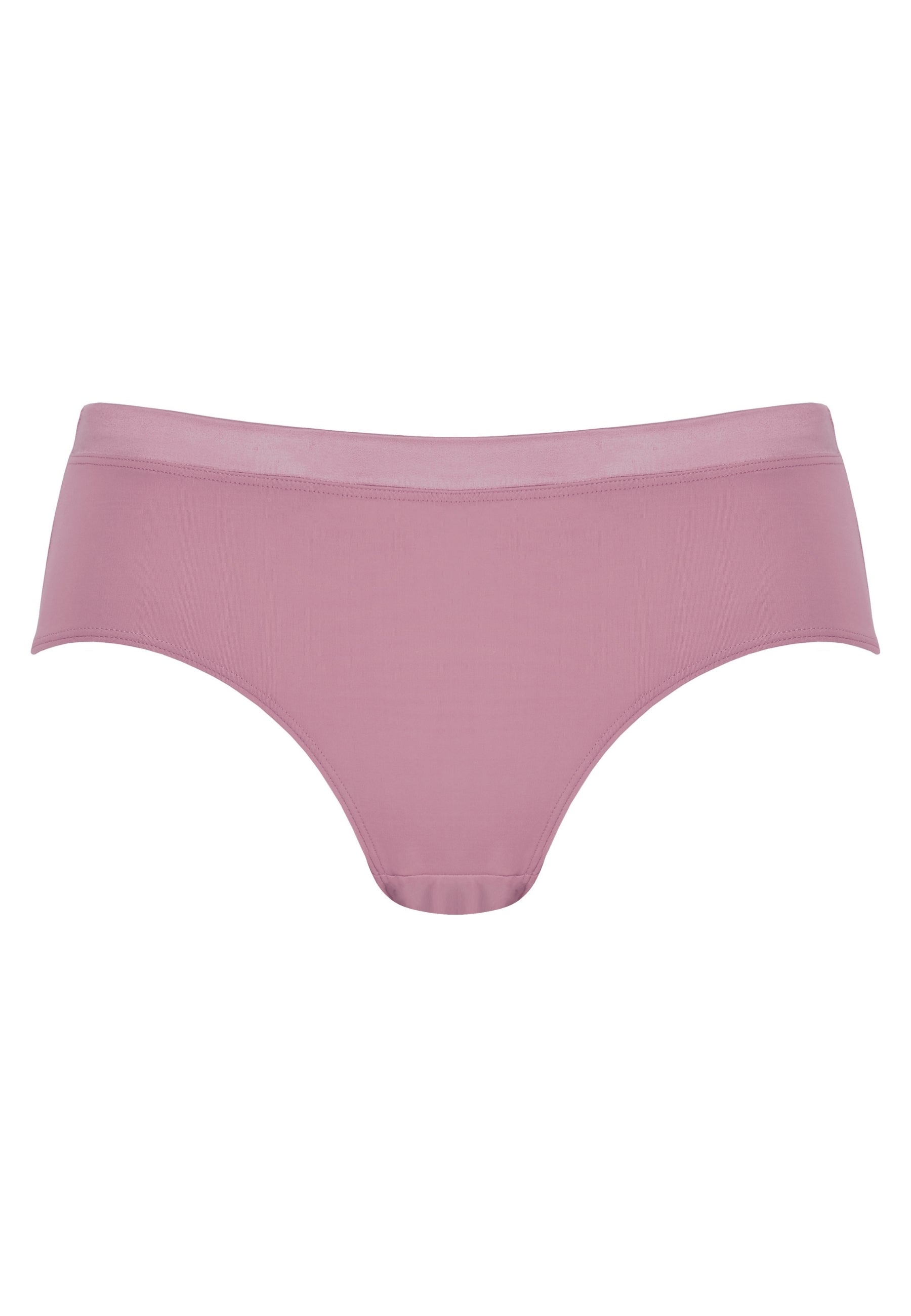 Voorzijde slip met glansband in de kleur smoked orchid van het merk Naturana
