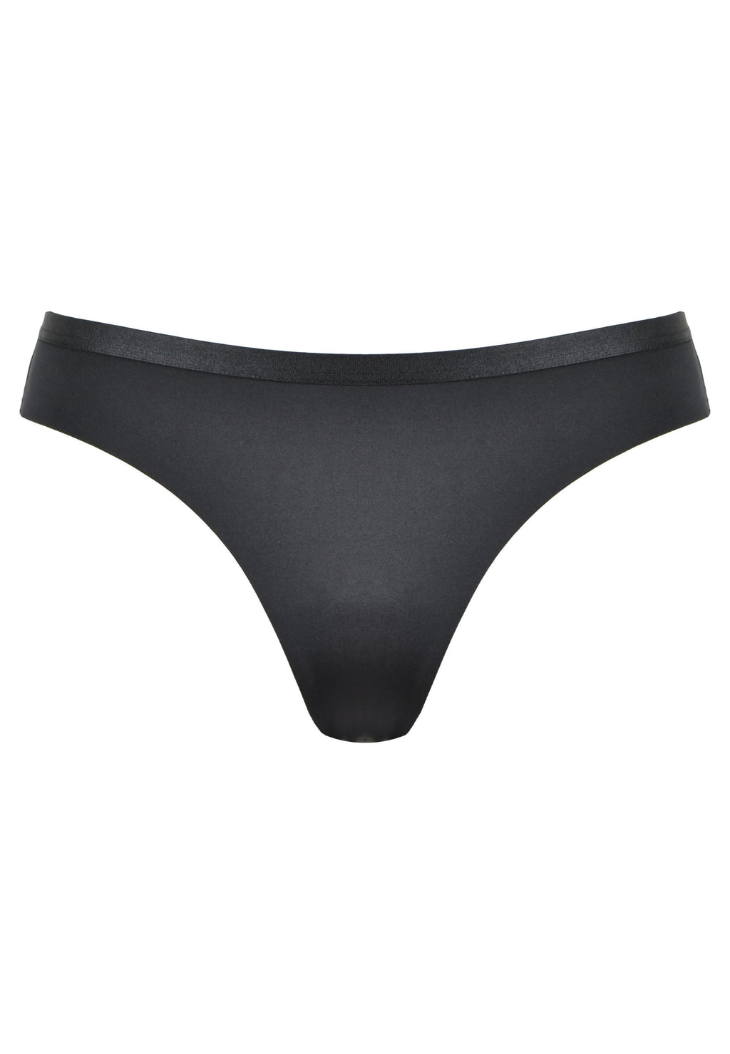 Voorzijde productafbeelding slip in de kleur zwart van het merk Naturana