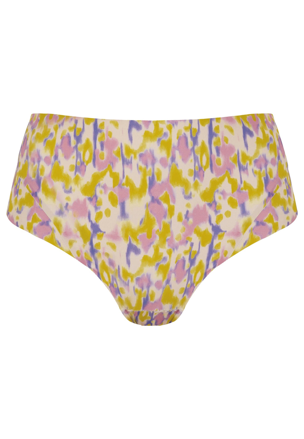 Voorzijde productafbeelding high waist slip in de kleur smoked orchid print van het merk Naturana