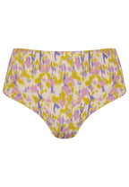 Voorzijde productafbeelding high waist slip in de kleur smoked orchid print van het merk Naturana