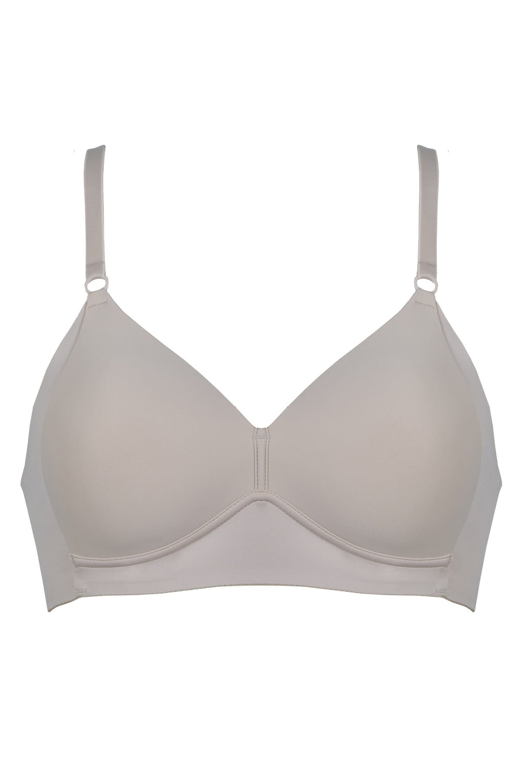 Voorzijde productafbeelding side smoother bh in de kleur beige van het merk Naturana