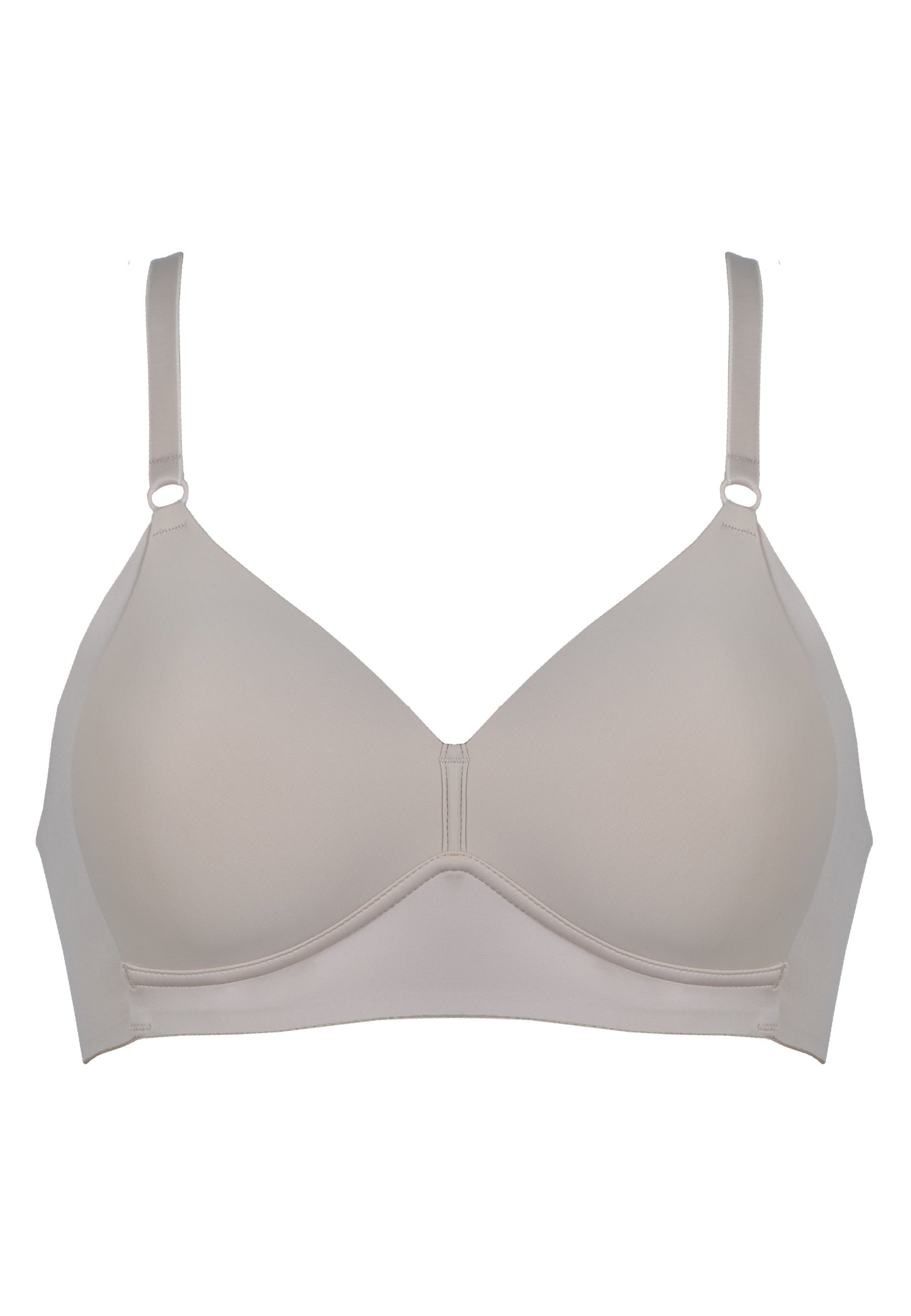 Voorzijde productafbeelding side smoother bh in de kleur beige van het merk Naturana