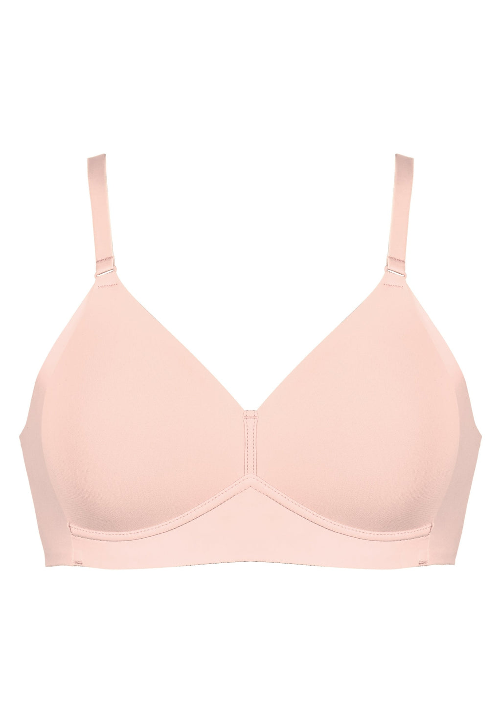Voorzijde productafbeelding side smoother bh in de kleur blush van het merk Naturana