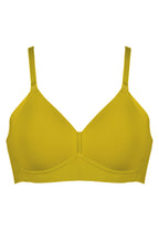 Voorzijde productafbeelding side smoother bh in de kleur golden olive van het merk Naturana