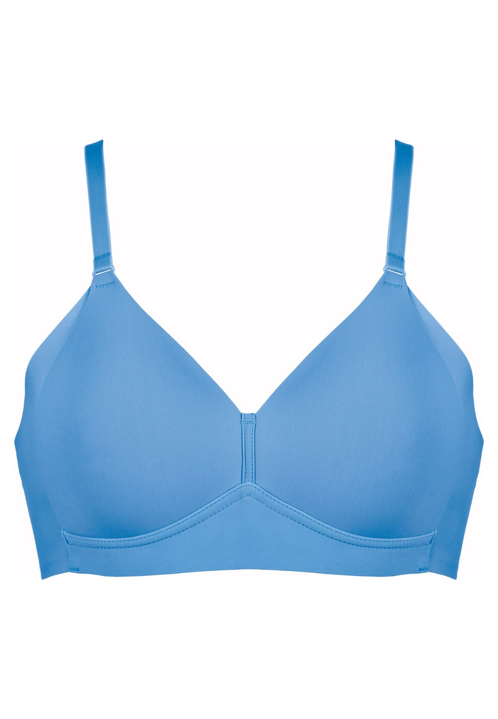 Voorzijde productafbeelding side smoother bh in de kleur marina blue van het merk Naturana