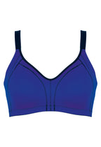 Voorzijde productafbeelding minimizer bh met side smoother in de kleur indigo van het merk Naturana