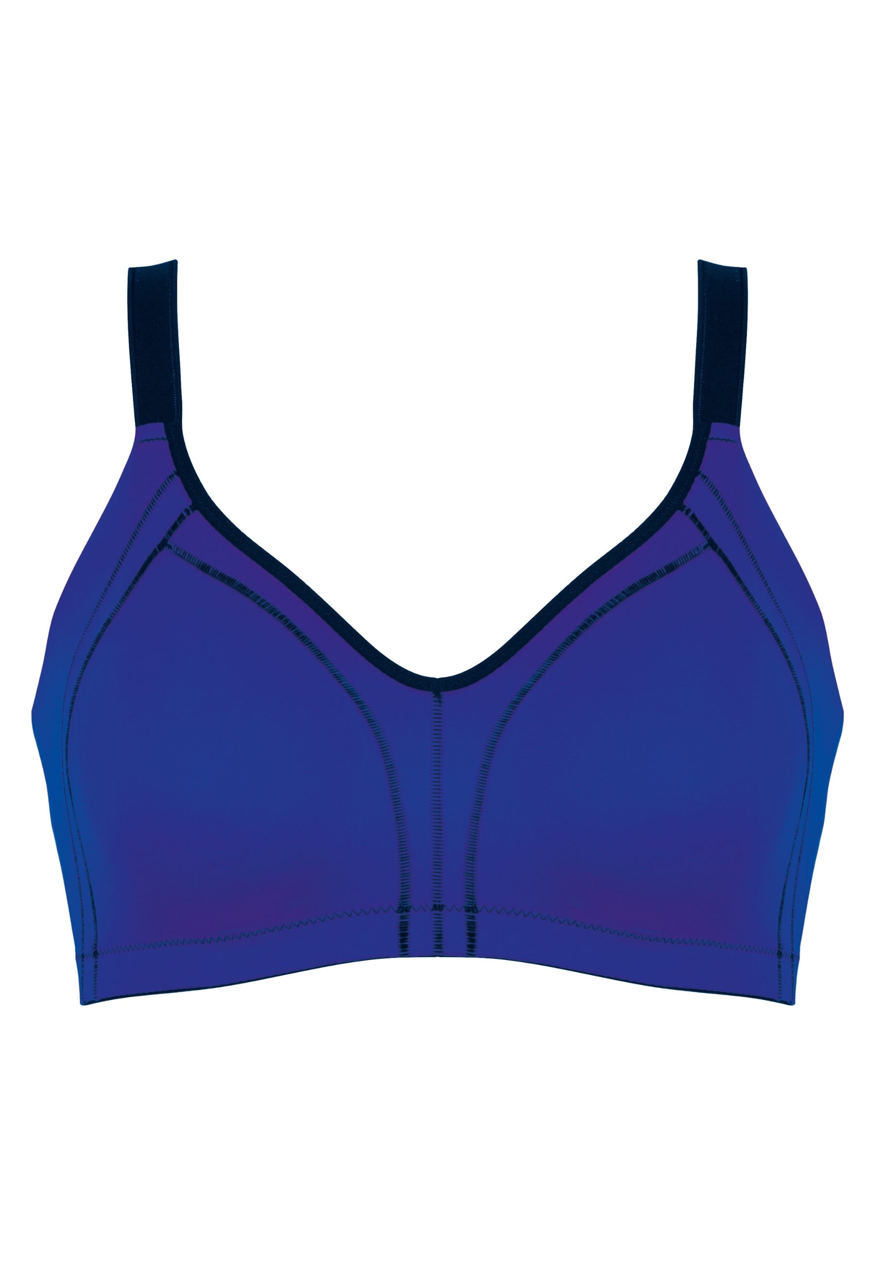 Voorzijde productafbeelding minimizer bh met side smoother in de kleur indigo van het merk Naturana