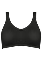 Voorzijde productafbeelding prothese bh in de kleur zwart van het merk Naturana