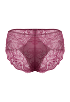 Achterzijde productafbeelding boston slip in de kleur burgundy van het merk Megami