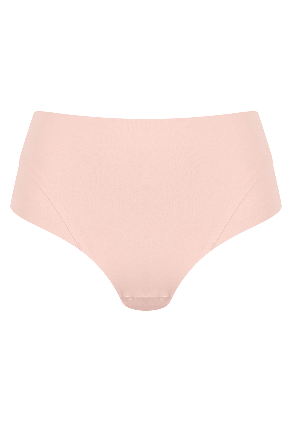 Voorzijde productafbeelding high waist slip in de kleur blush van het merk Naturana