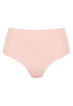 Voorzijde productafbeelding high waist slip in de kleur blush van het merk Naturana