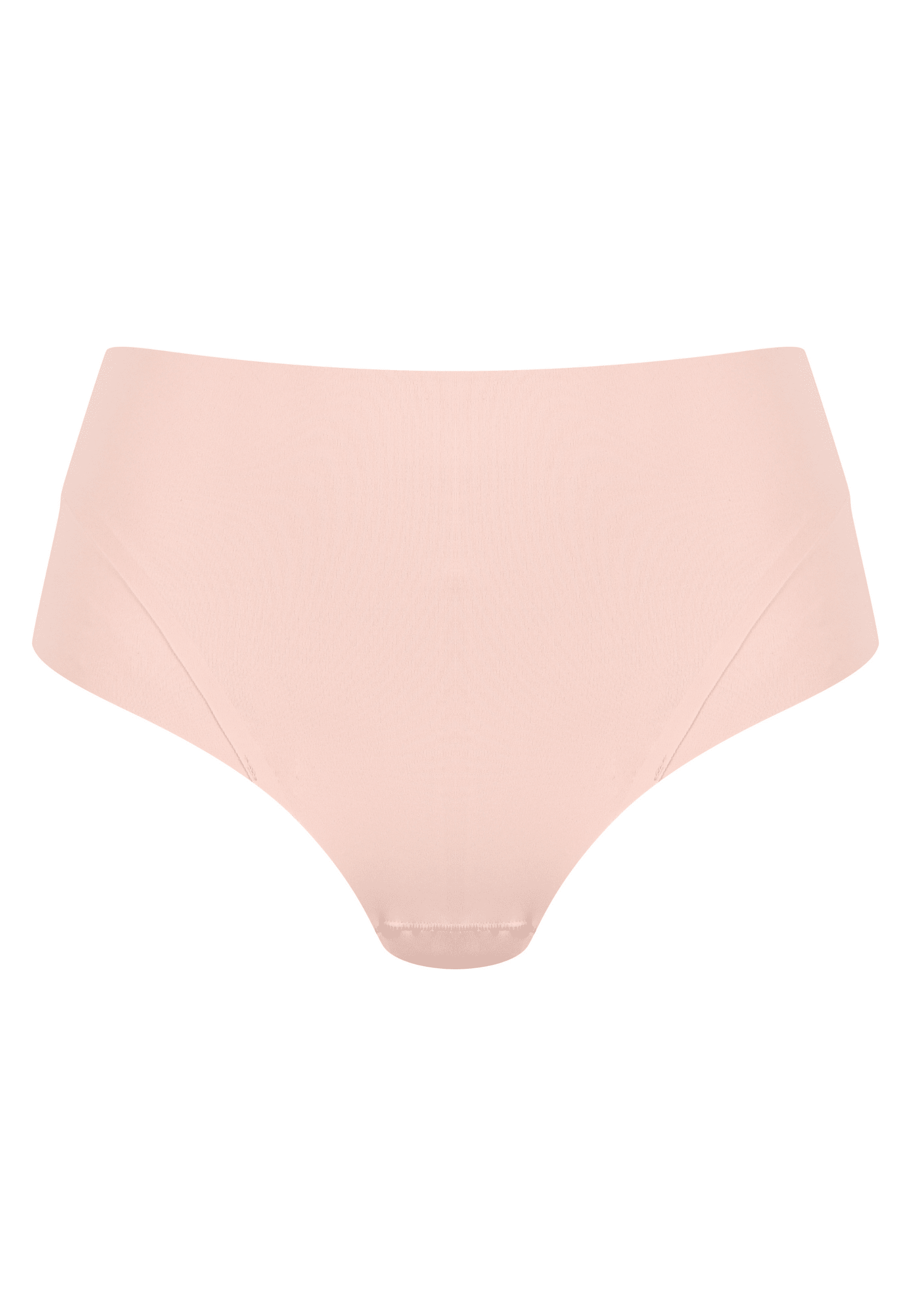 Voorzijde productafbeelding high waist slip in de kleur blush van het merk Naturana