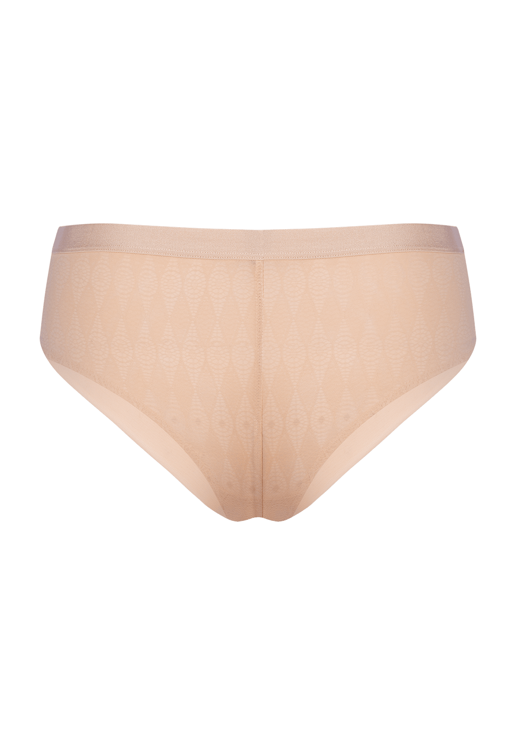 Achterzijde productafbeelding Lambada slip in de kleur beige van het merk Megami