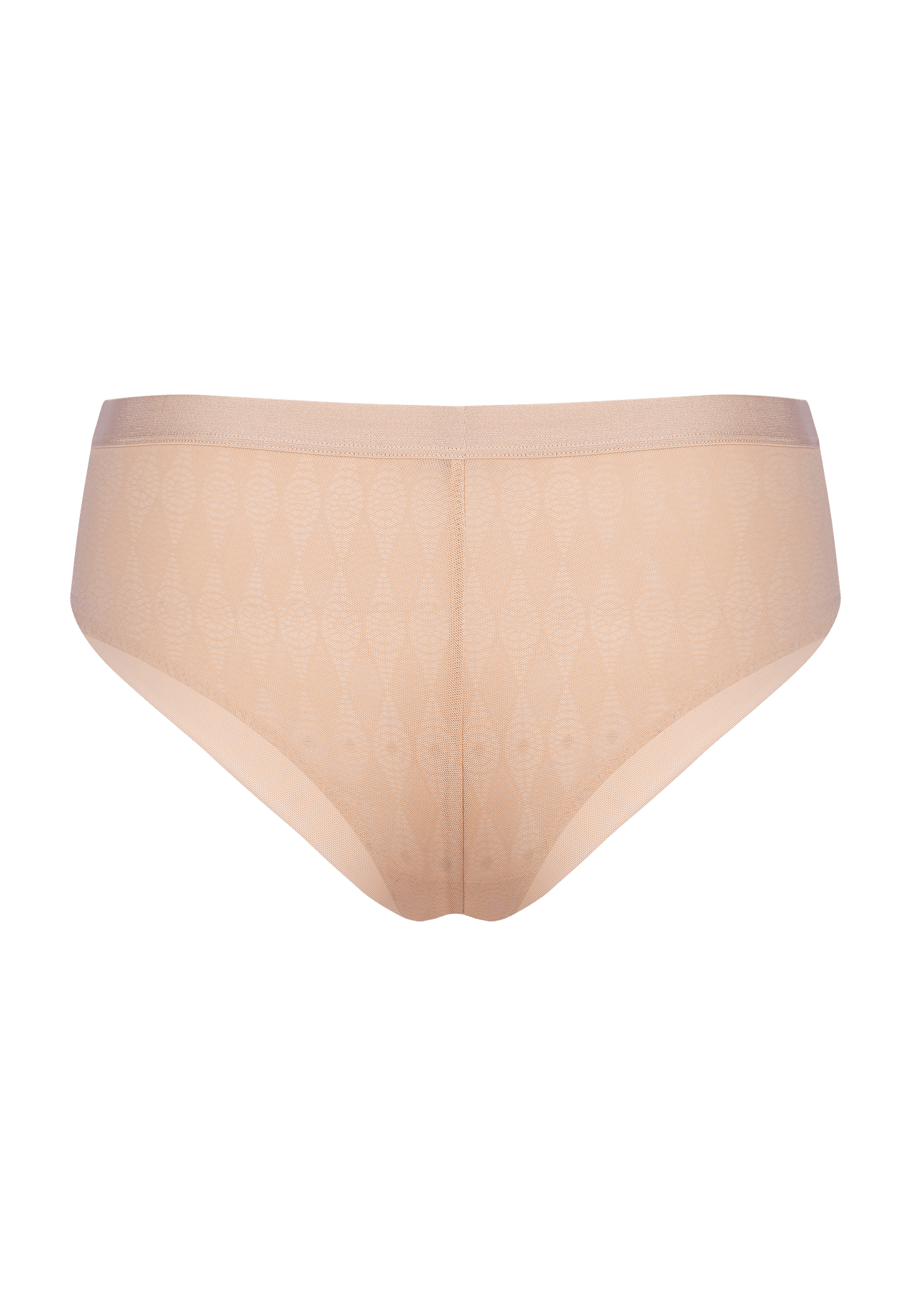 Achterzijde productafbeelding Lambada slip in de kleur beige van het merk Megami