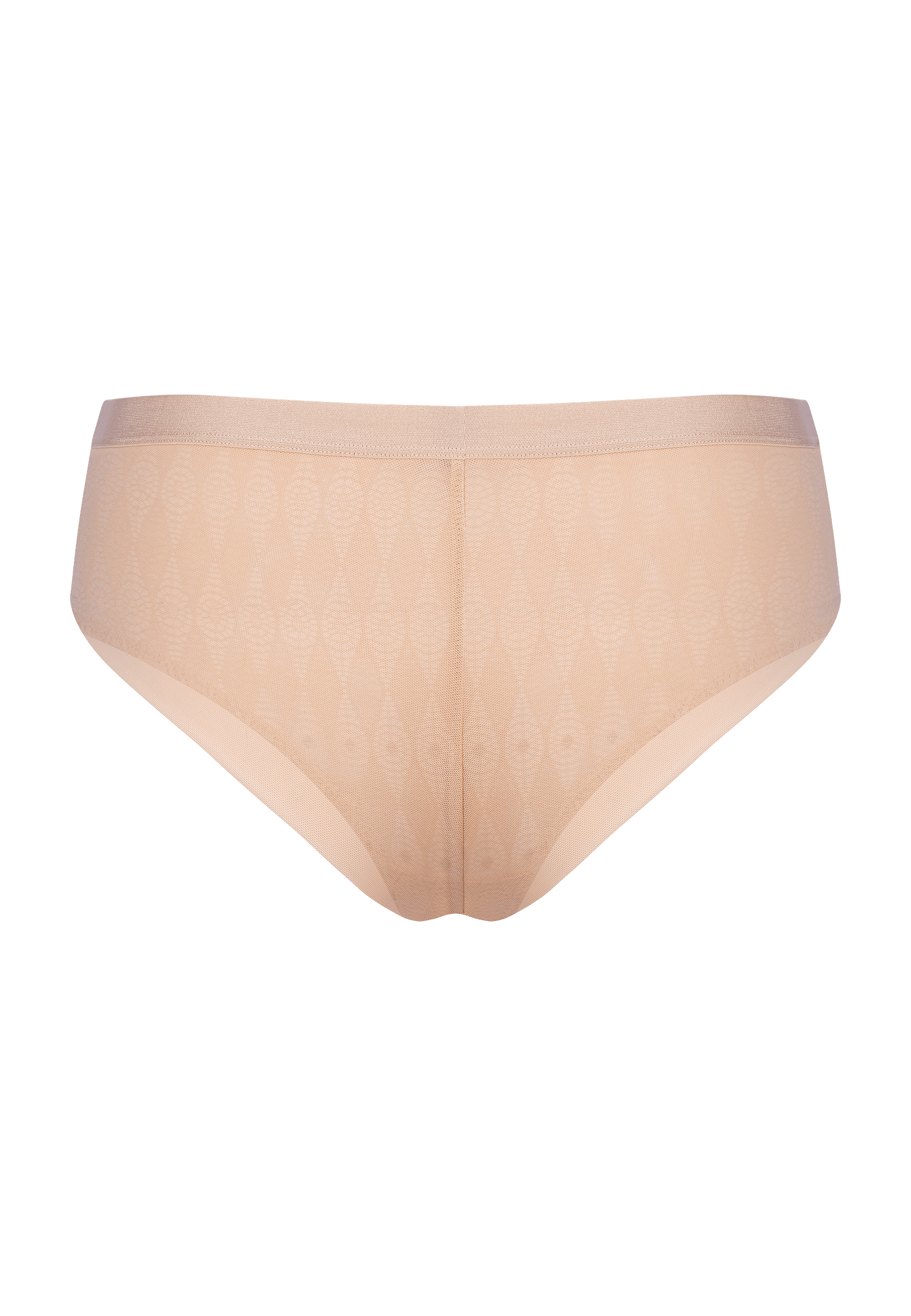 Achterzijde productafbeelding Lambada slip in de kleur beige van het merk Megami