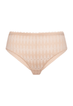 Voorzijde productafbeelding Lambada slip in de kleur beige van het merk Megami