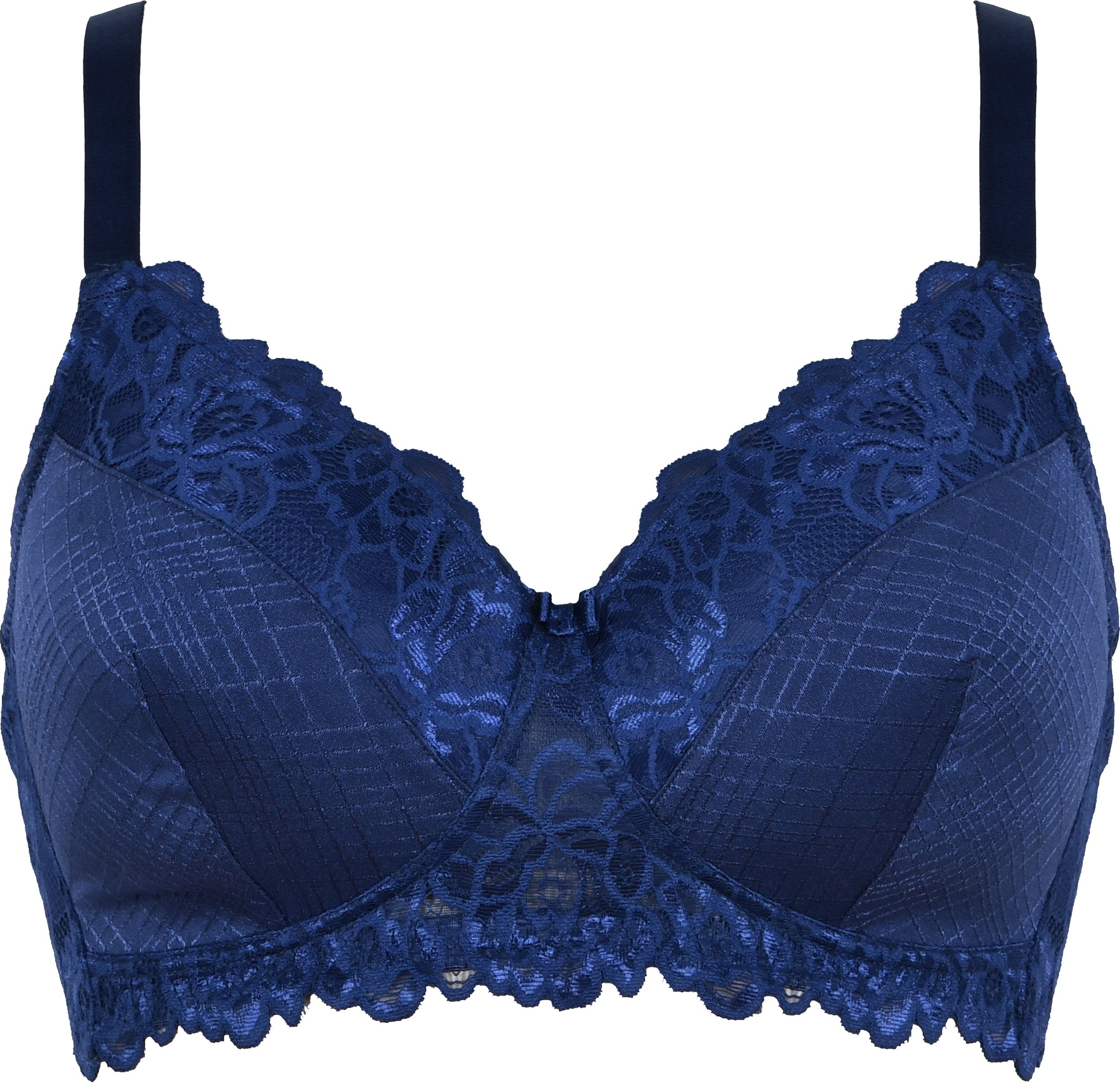 Voorzijde productafbeelding prothese bh in de kleur navy van het merk Naturana