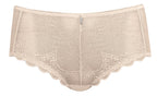 Voorzijde slip met kant in de kleur beige van het merk Naturana