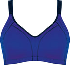 Voorzijde productafbeelding minimizer bh met side smoother in de kleur indigo van het merk Naturana