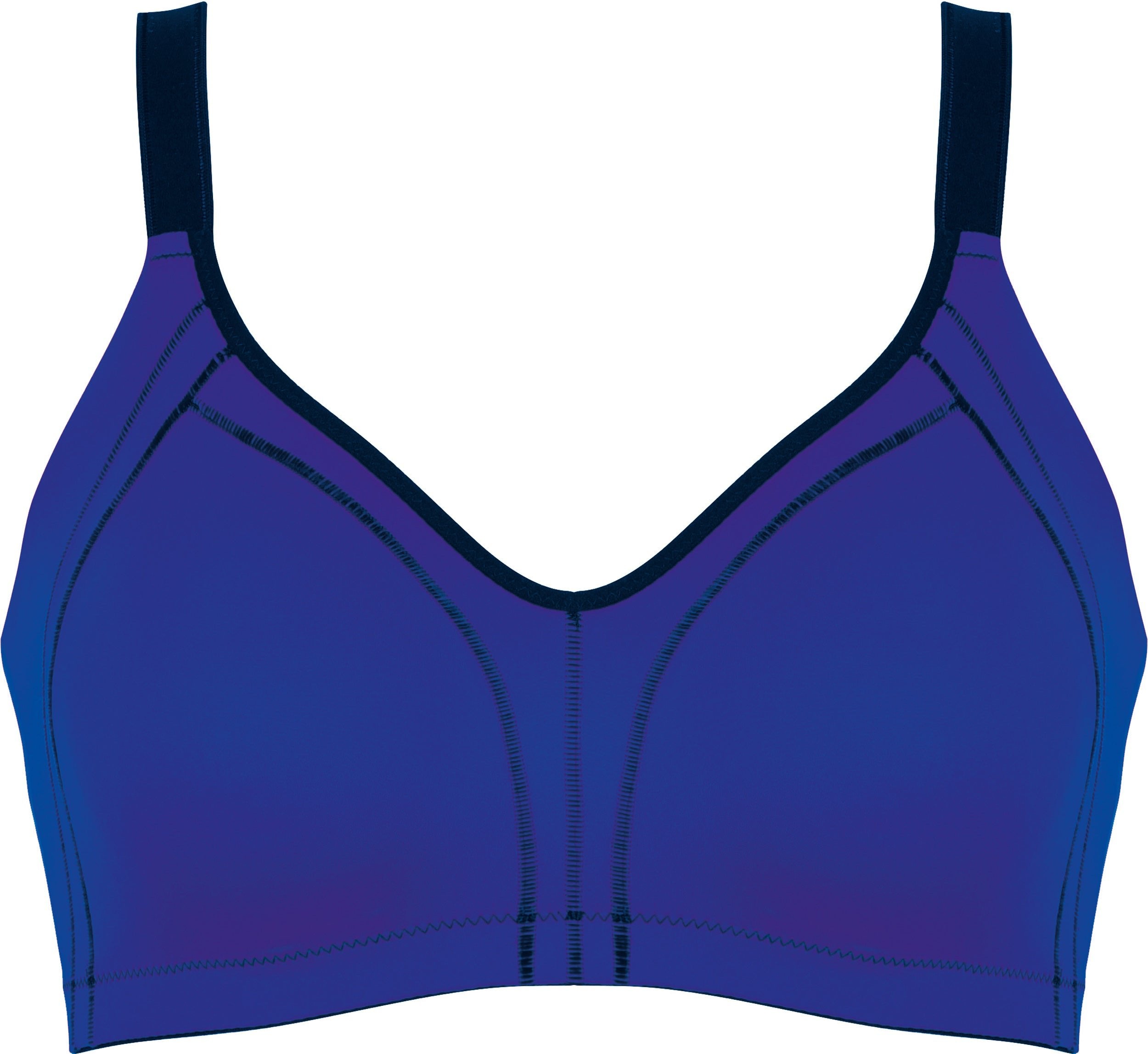 Voorzijde productafbeelding minimizer bh met side smoother in de kleur indigo van het merk Naturana
