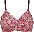 Voorzijde side smoother bh in de kleur leopard print van het merk Naturana