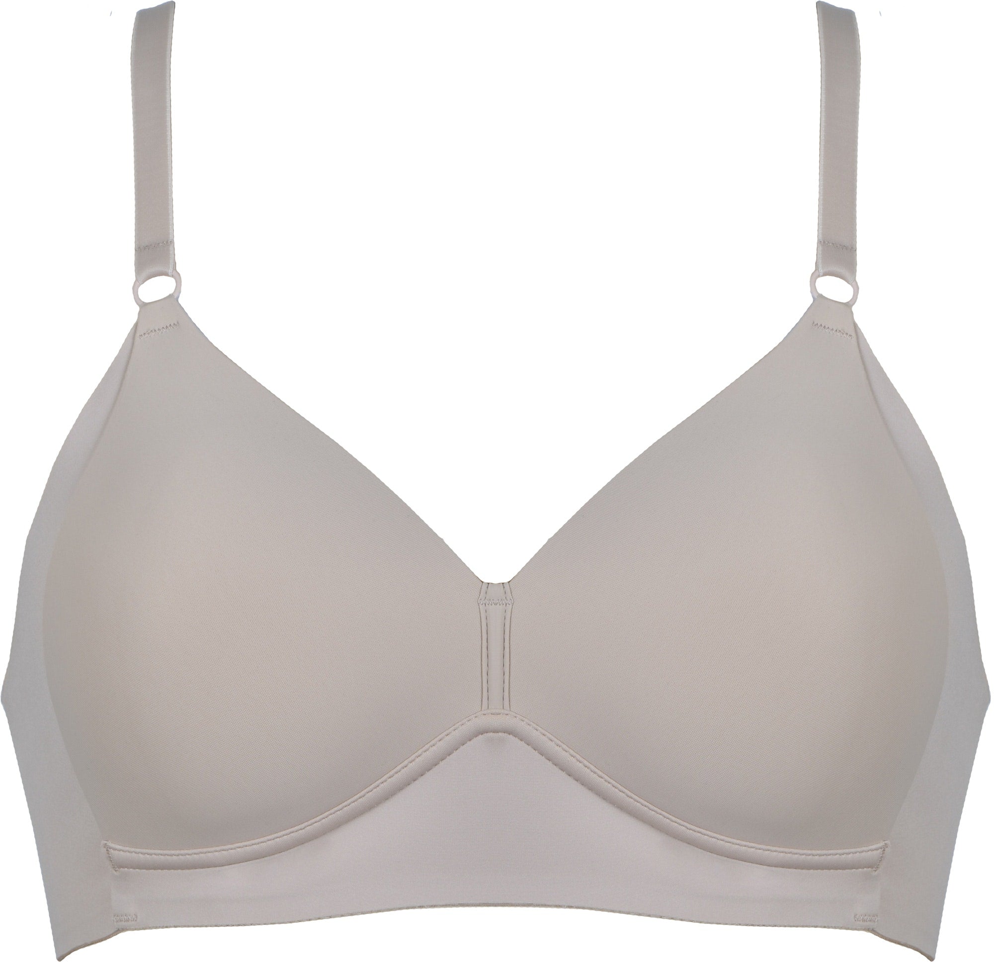 Voorzijde side smoother bh in de kleur beige van het merk Naturana