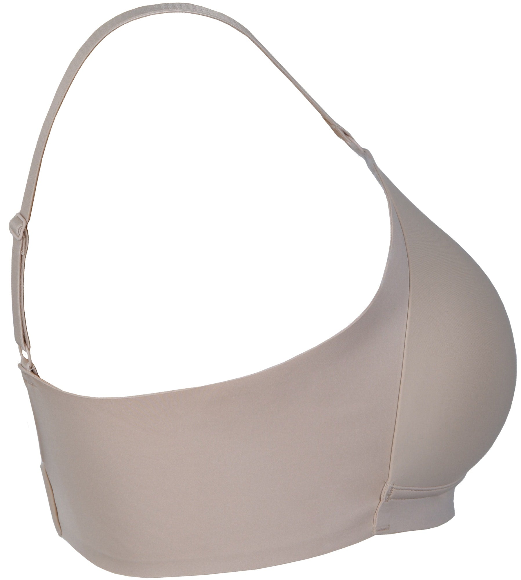 Zijde side smoother bh in de kleur beige van het merk Naturana