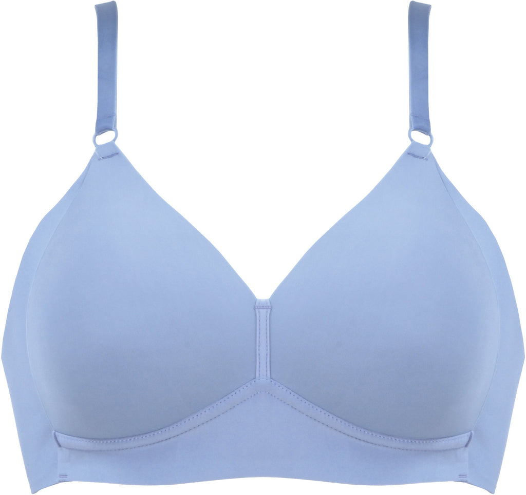 Voorzijde side smoother bh in de kleur cloud van het merk Naturana
