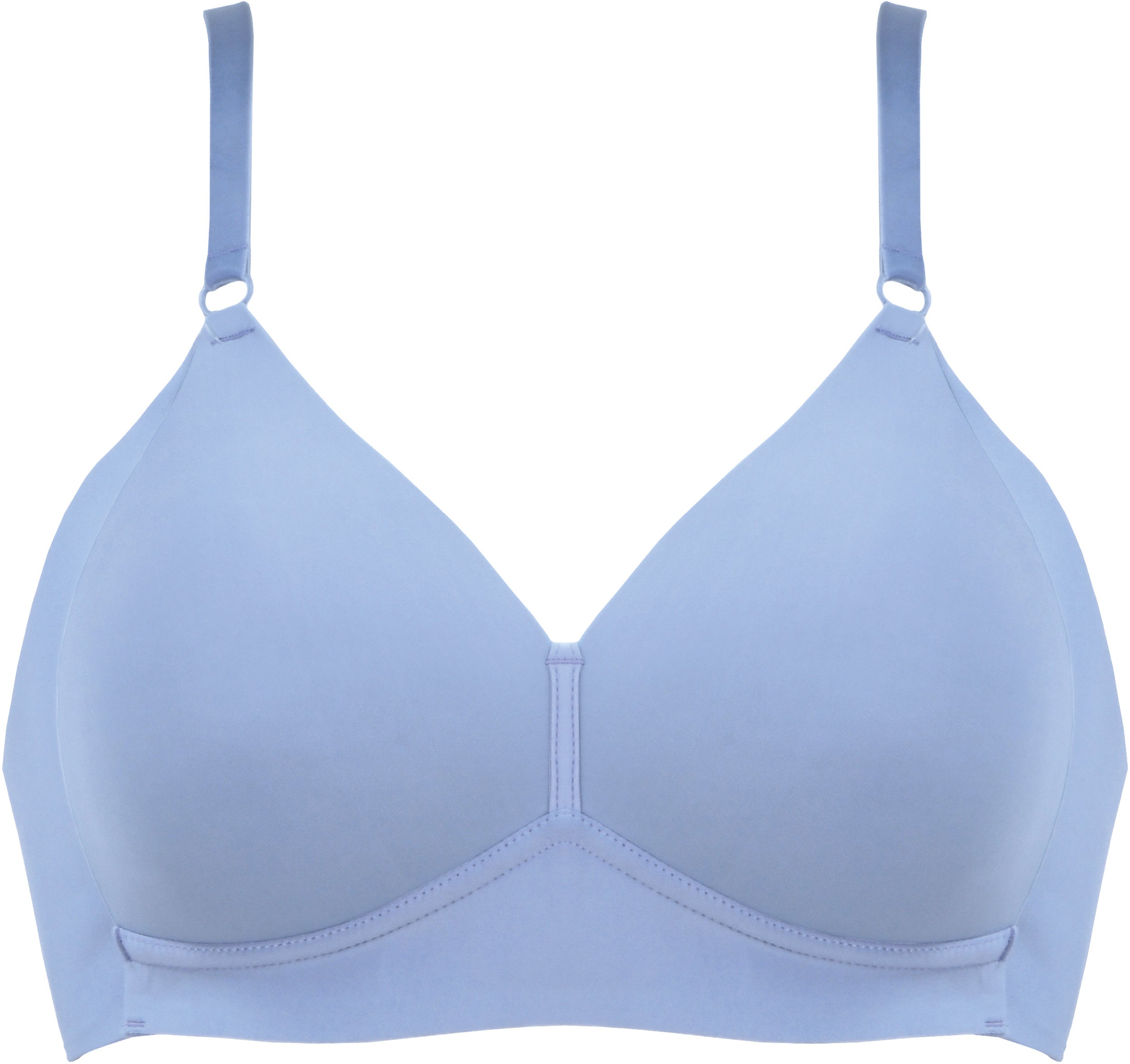 Voorzijde side smoother bh in de kleur cloud van het merk Naturana