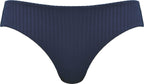 Voorzijde slip met strepen in de kleur navy van het merk Naturana