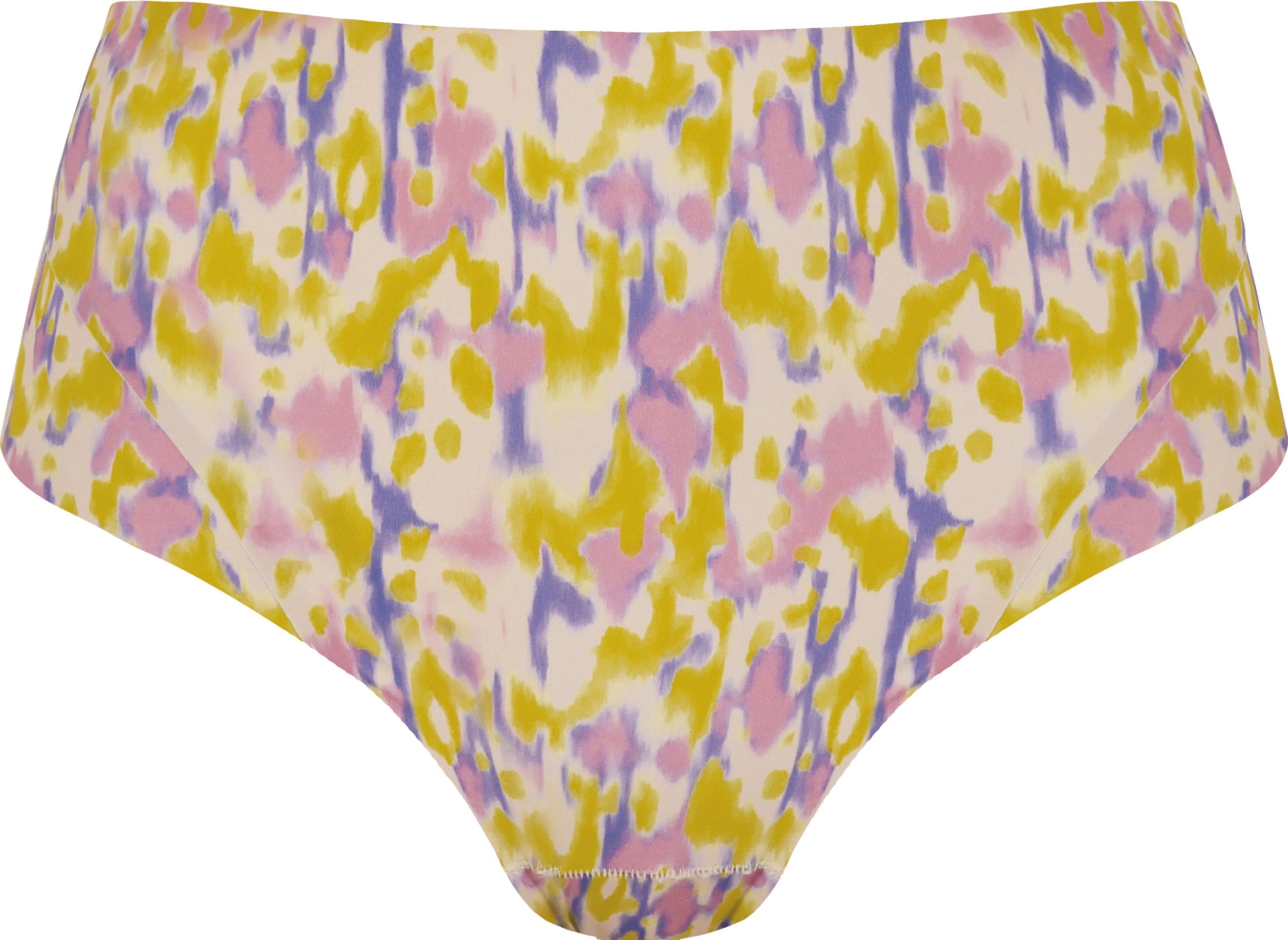 Voorzijde productafbeelding high waist slip in de kleur smoked orchid print van het merk Naturana