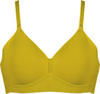 Voorzijde side smoother bh in de kleur golden olive van het merk Naturana