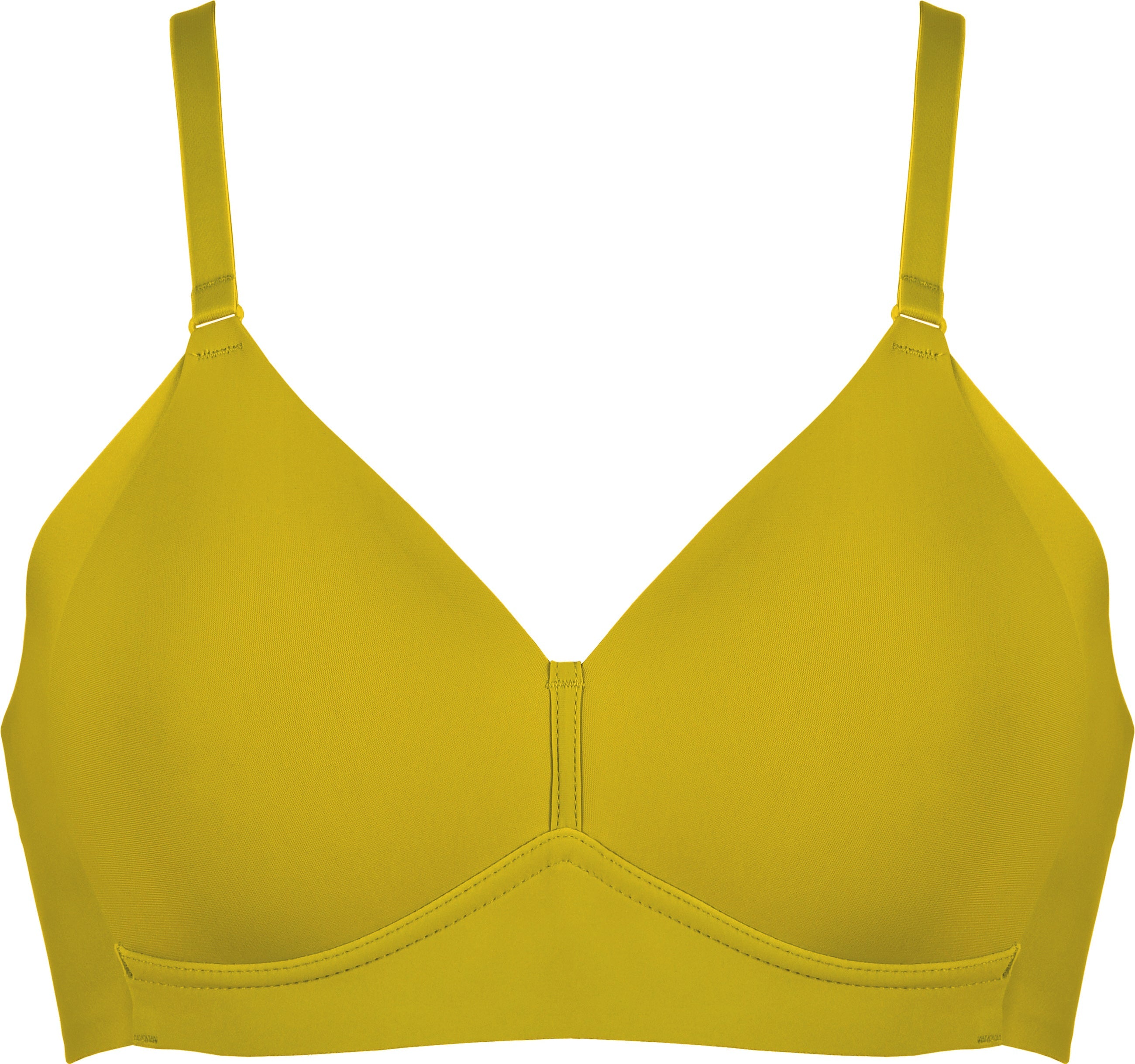 Voorzijde side smoother bh in de kleur golden olive van het merk Naturana