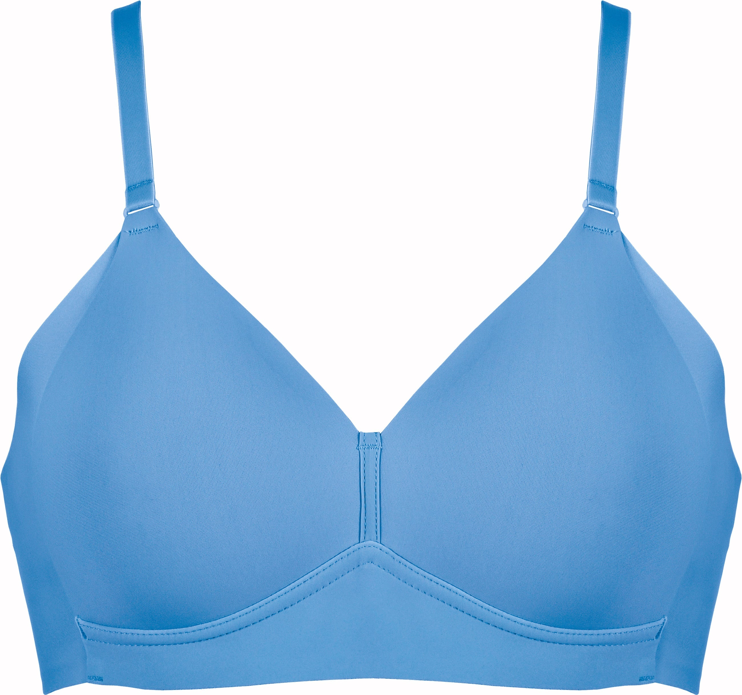 Voorzijde side smoother bh in de kleur marina blue van het merk Naturana