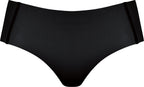 Voorzijde slip one size in de kleur zwart van het merk Naturana
