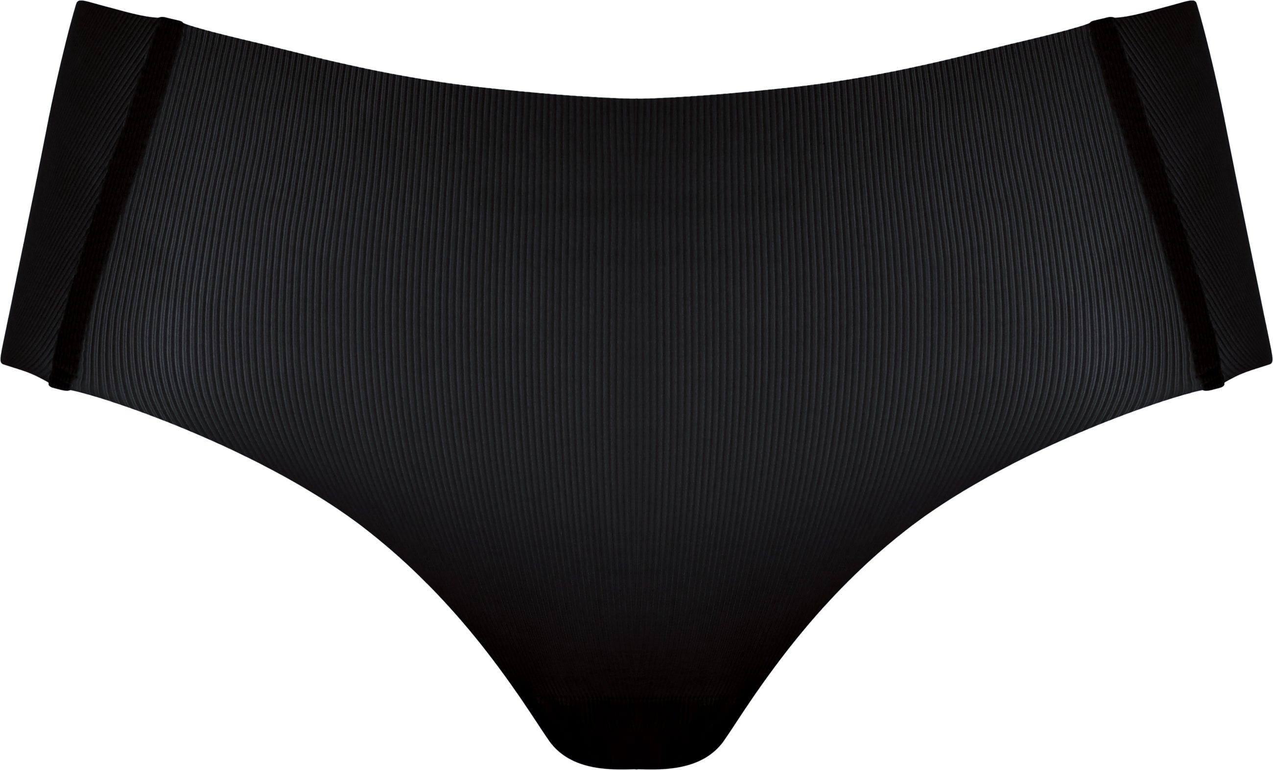 Voorzijde slip one size in de kleur zwart van het merk Naturana