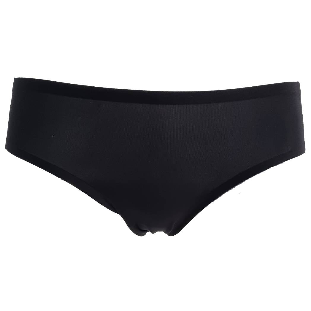 Voorzijde Royal Lounge Shorty Fit slip in kleur Zwart