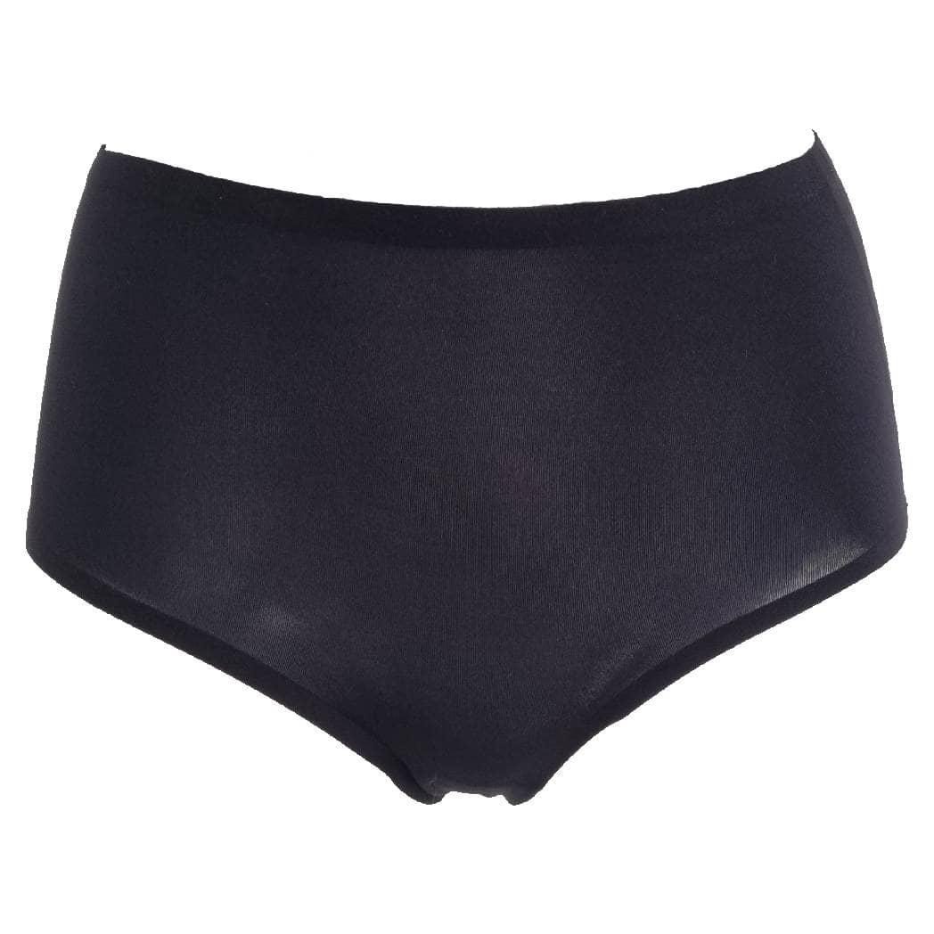 Voorzijde Royal Lounge High Fit slip in kleur  zwart