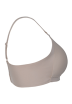 Zijde productafbeelding side smoother bh in de kleur beige van het merk Naturana