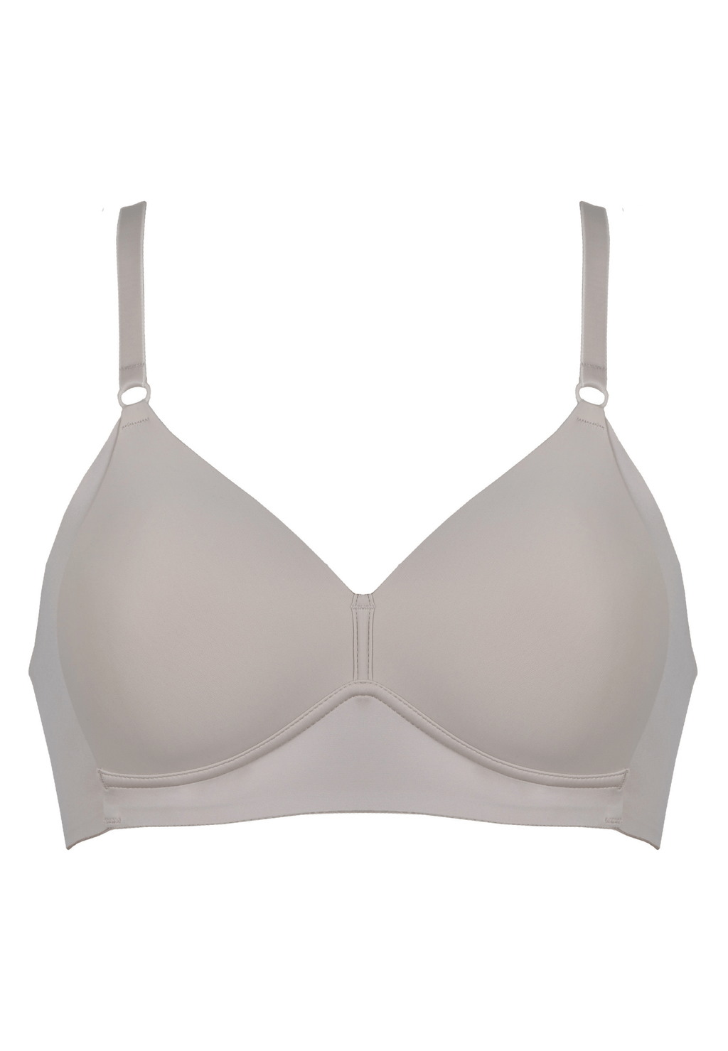 Voorzijde productafbeelding side smoother bh in de kleur beige van het merk Naturana