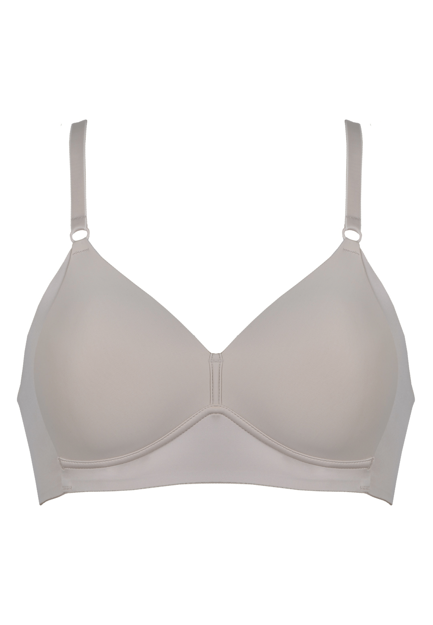 Voorzijde productafbeelding side smoother bh in de kleur beige van het merk Naturana