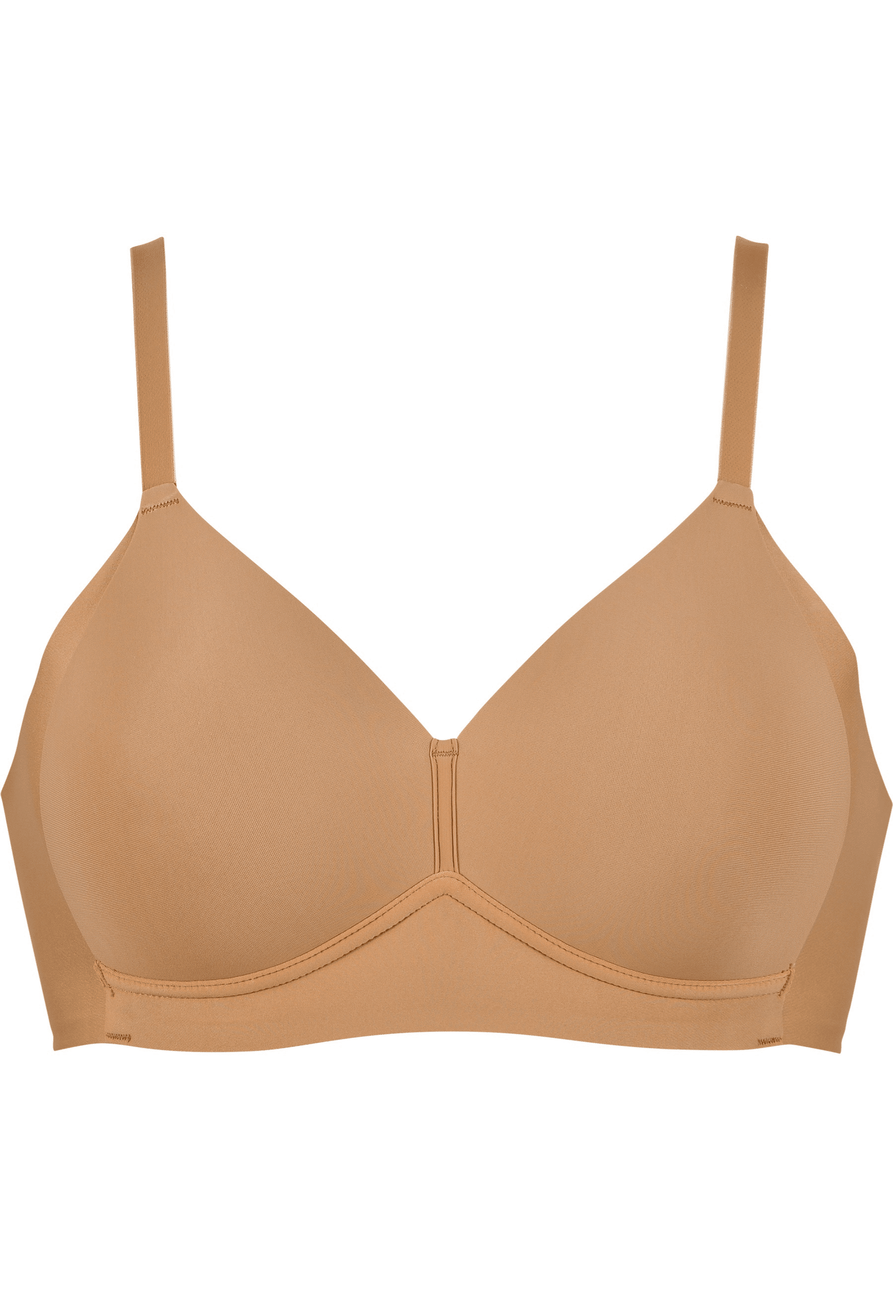 Voorzijde productafbeelding side smoother bh in de kleur caramel van het merk Naturana