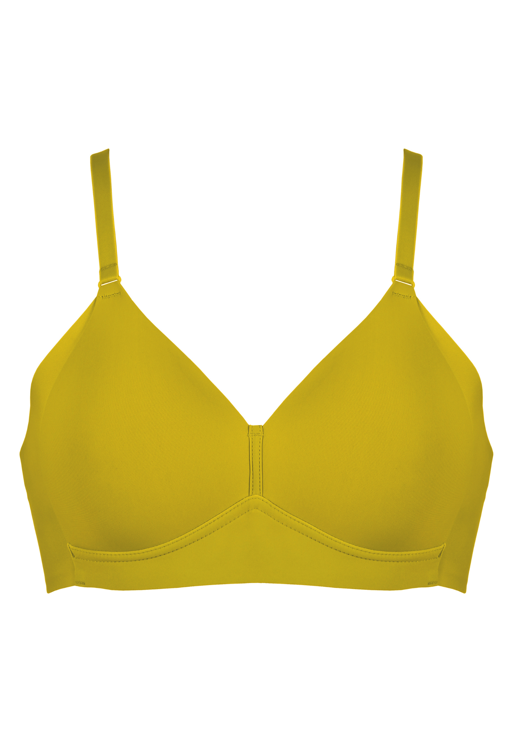 Voorzijde productafbeelding side smoother bh in de kleur golden olive van het merk Naturana