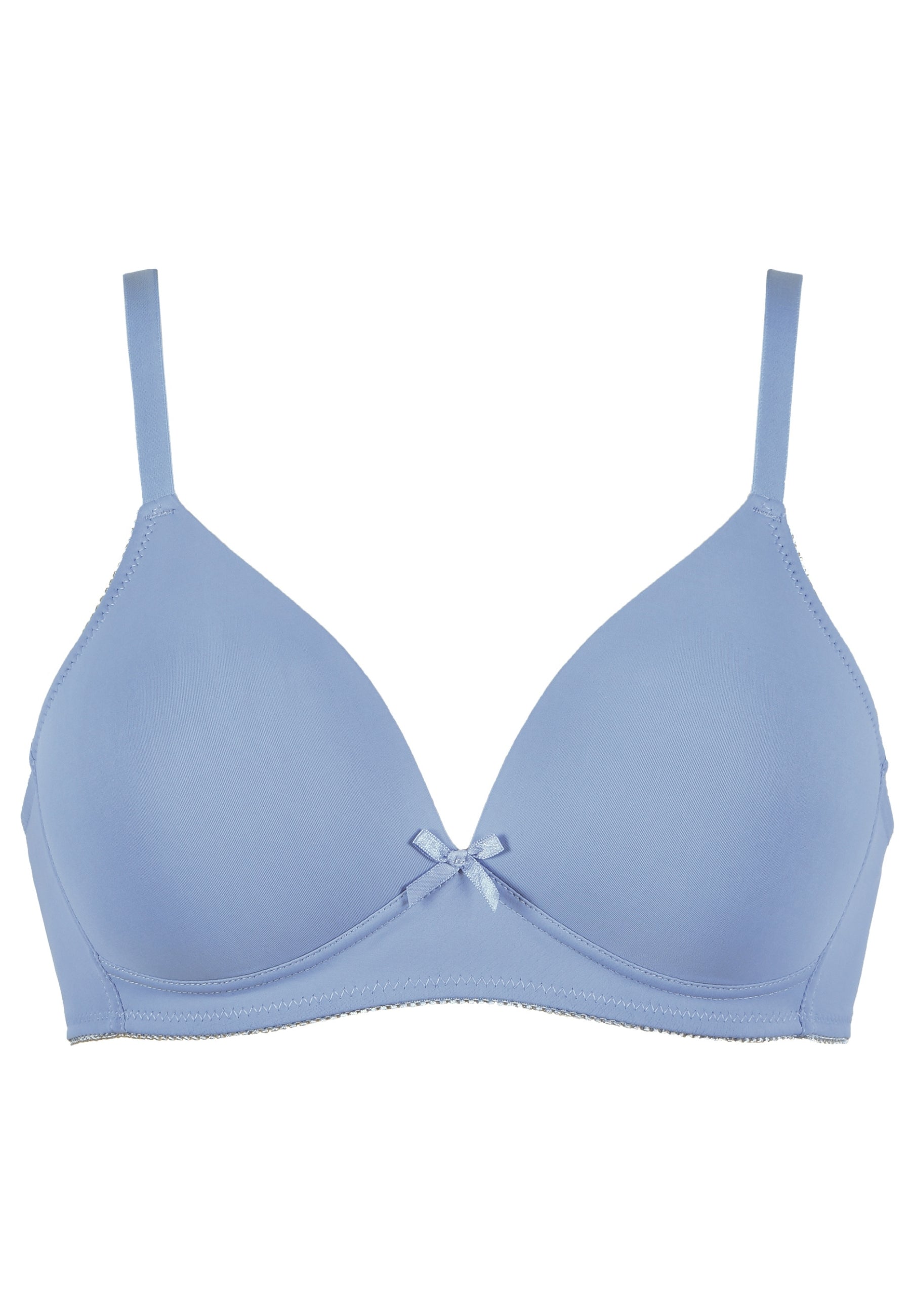 Voorzijde productafbeelding soft bh in de kleur forever blue van het merk Naturana 