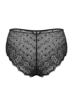 Achterzijde productafbeelding allure hipster in de kleur zwart van het merk  Megami